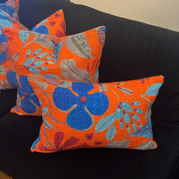 Mersur Palermo  lumbar Pillow 13x20 removable cover and synthetic down insert - Picture 3 of 3